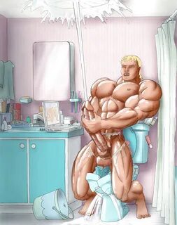 Blondes cumming - Muscle growth гей порно фото 35., male, male focus, male...