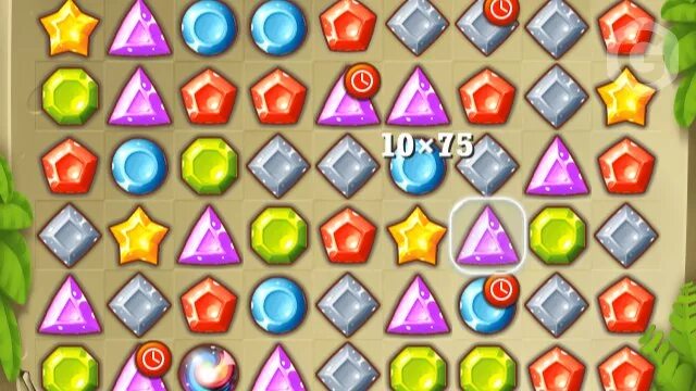 Diamond mania. играть соединяй алмазы. игра кристаллы со стихиями. игра diamond mine. кристаллики 3 в ряд.