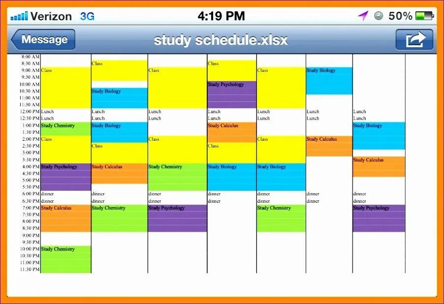 Schedule. Study Schedule. Schedule Template. Weekly study Planner.