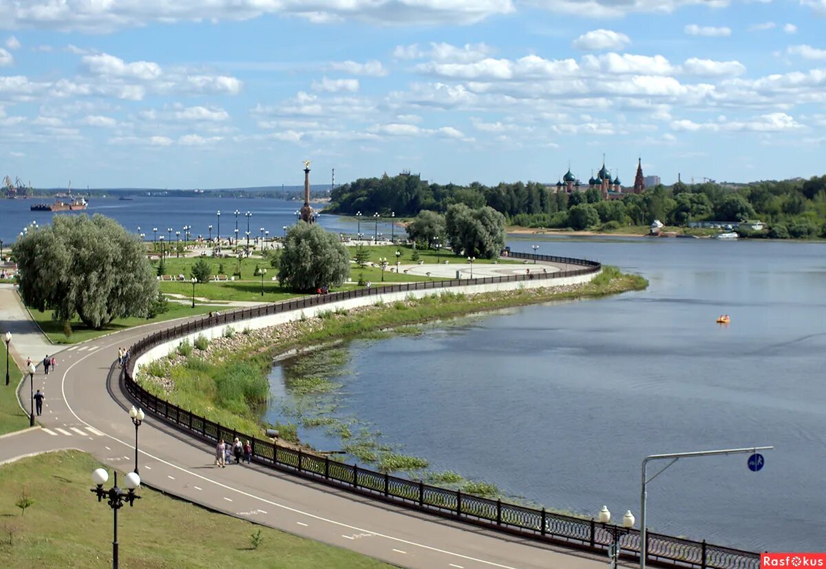 На какой реке расположен город ярославль