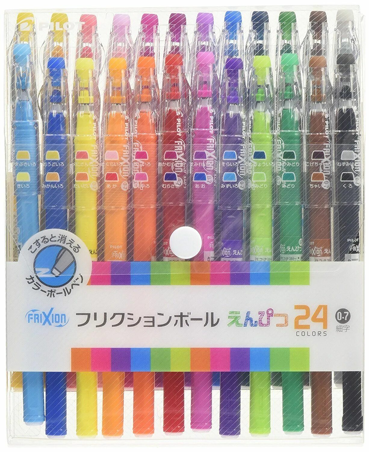 Zuixua гелевые ручки. Colorful pens. Maped watercolor gel retractable crayons x6. 24 pens. 24 pens.