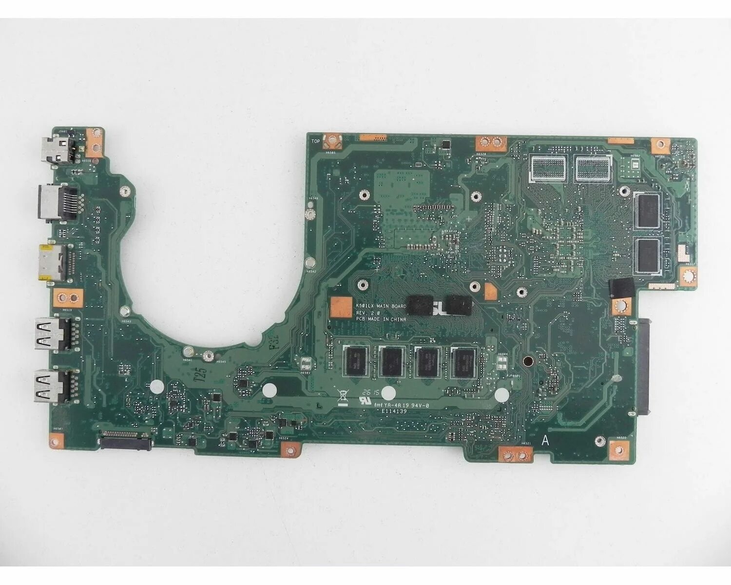 K501u (k501ux Rev 2.0) motherboard. ASUS k501u плата. Материнская плата ноутбука ASUS k501l.