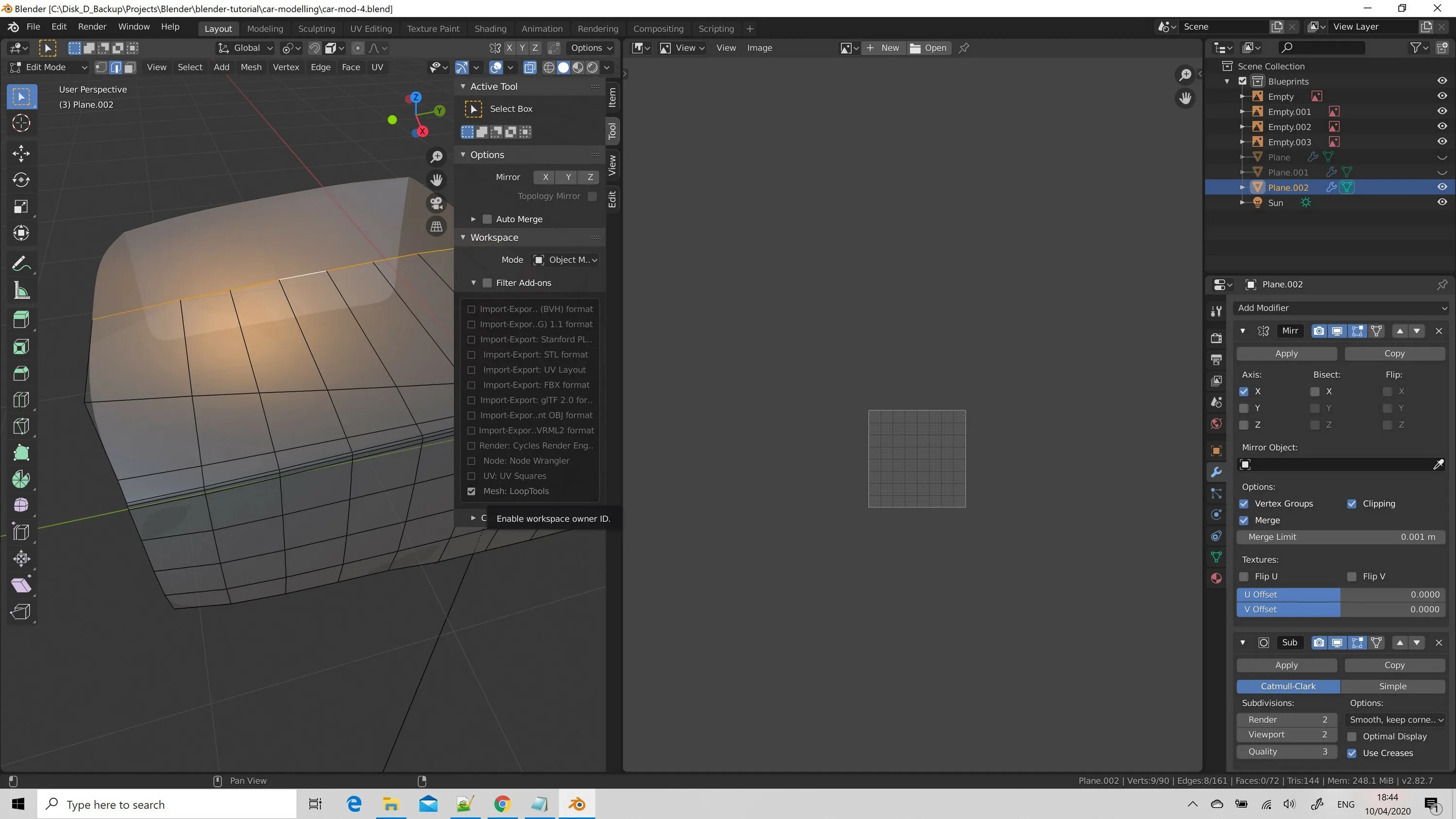 Blender addons tools. Интерфейс блендера 2.9. loop tools blender 2.9. blender интерфейс. блендер 3д.