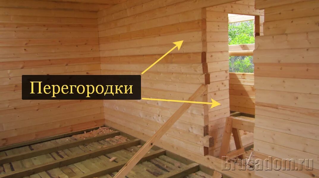 Как сделать стены из бруса. Перегородки в доме из бруса. перегородки в брусовом доме. перегородки из бруса 100х50. межкомнатные перегородки в доме из профилированного бруса.