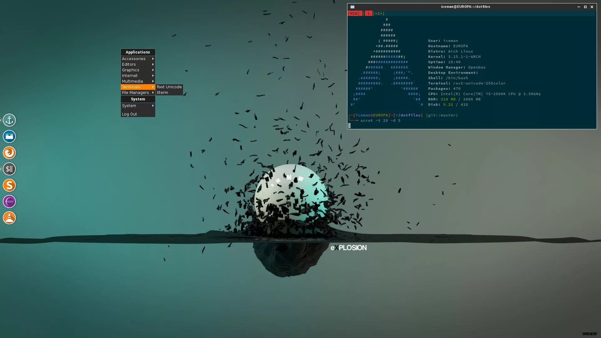 3d game linux stick. Openbox archlinux. openbox desktop environment. openbox wm. archlinux рабочий стол openbox.