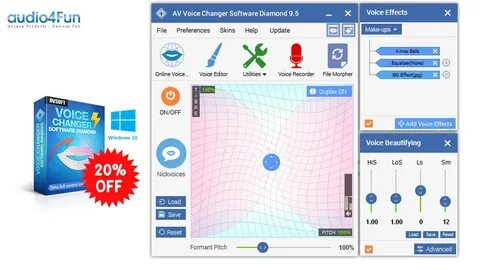 Voice changer demo