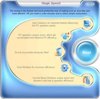 Speed up magic
