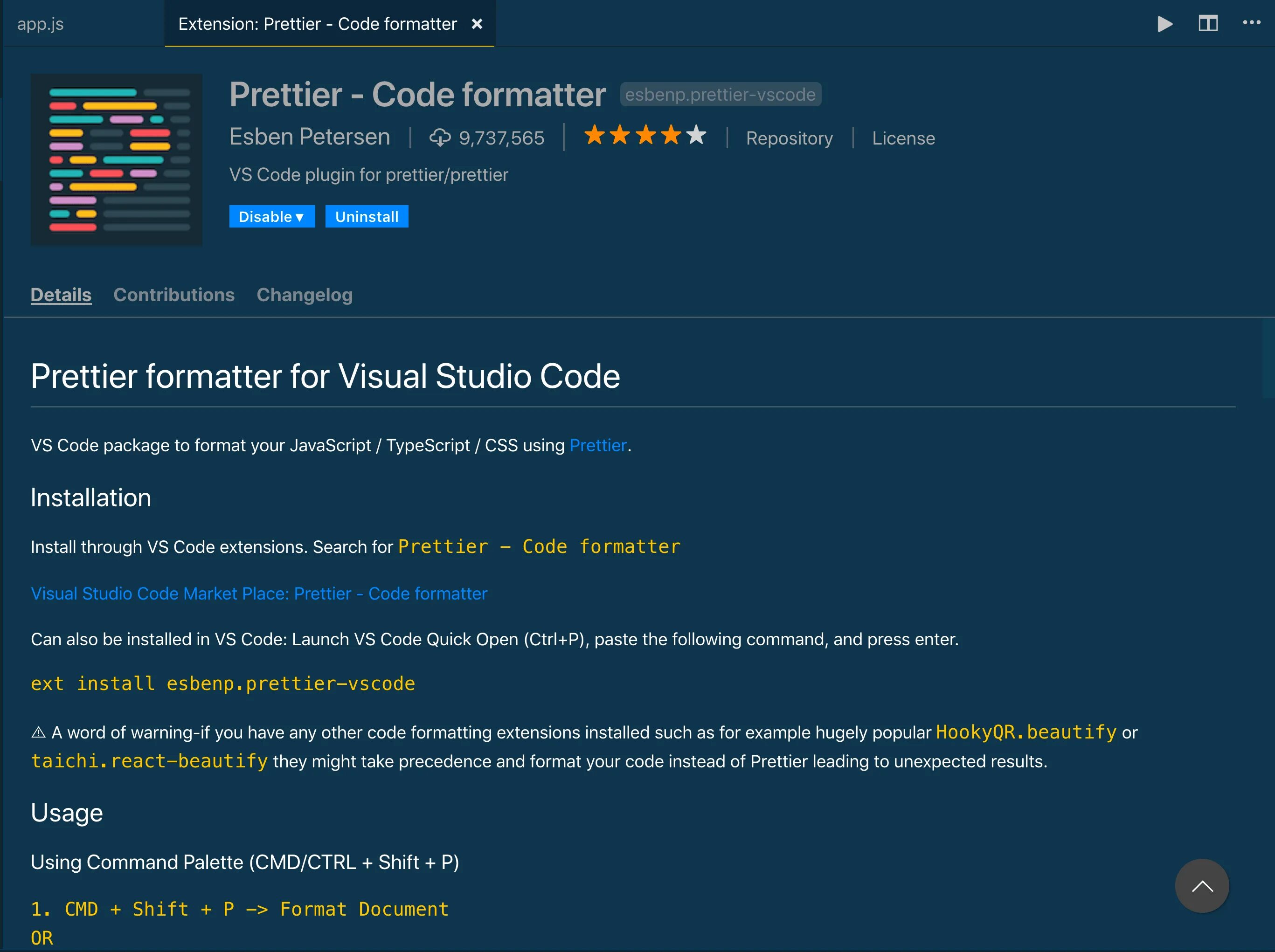 Prettier rules. Prettier - code formatter. prettier - code formatter - visual studio. prettier visual studio. prettier vs code.