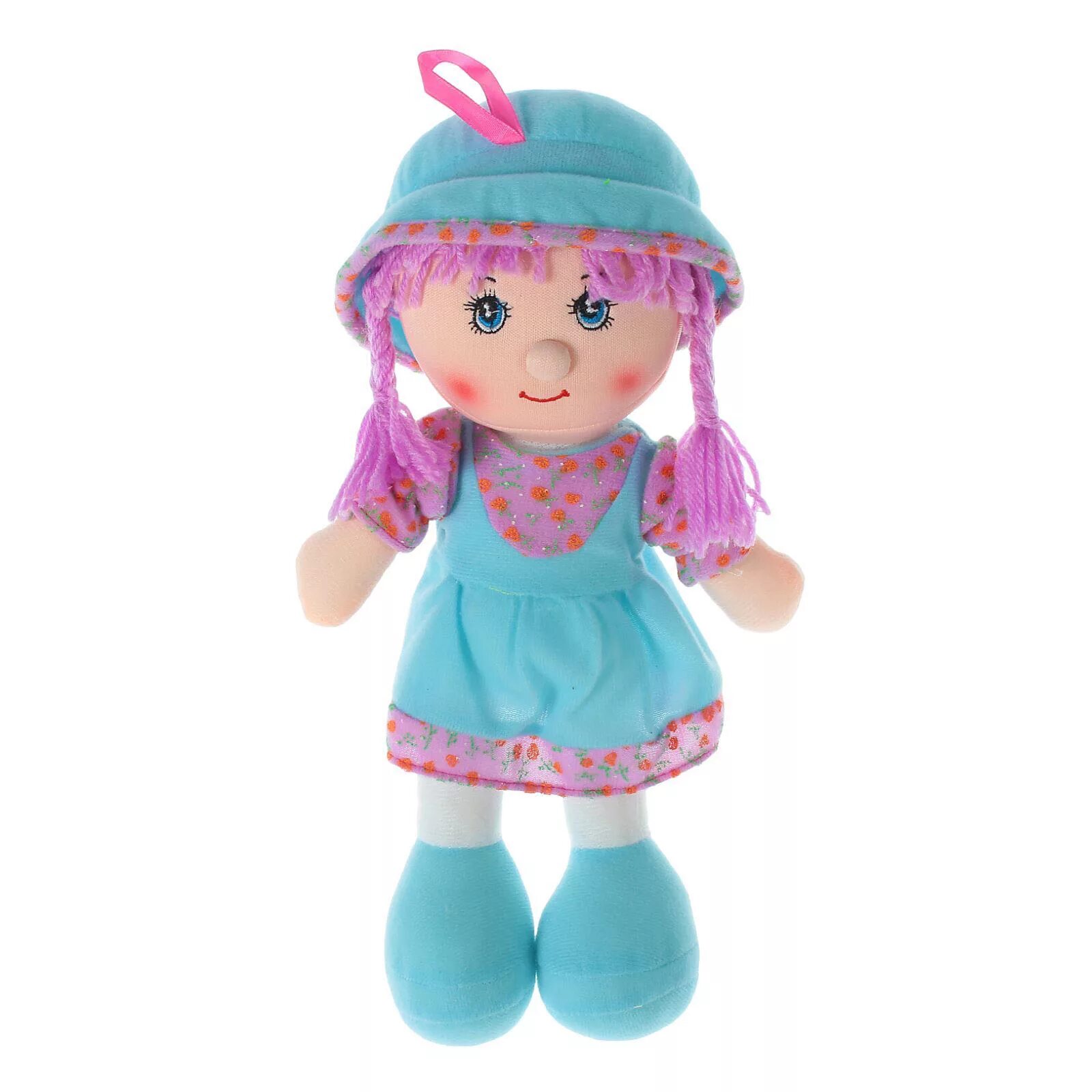 Игрушка "кукла девочка", Aurora. Мягкая кукла. Куклы мягконабивные. Мягкая тряпичная кукла.