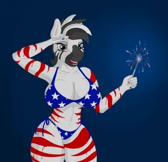 holiday, murica, nail polish, oc, oc only, paint, paint on fur, safe, salut...