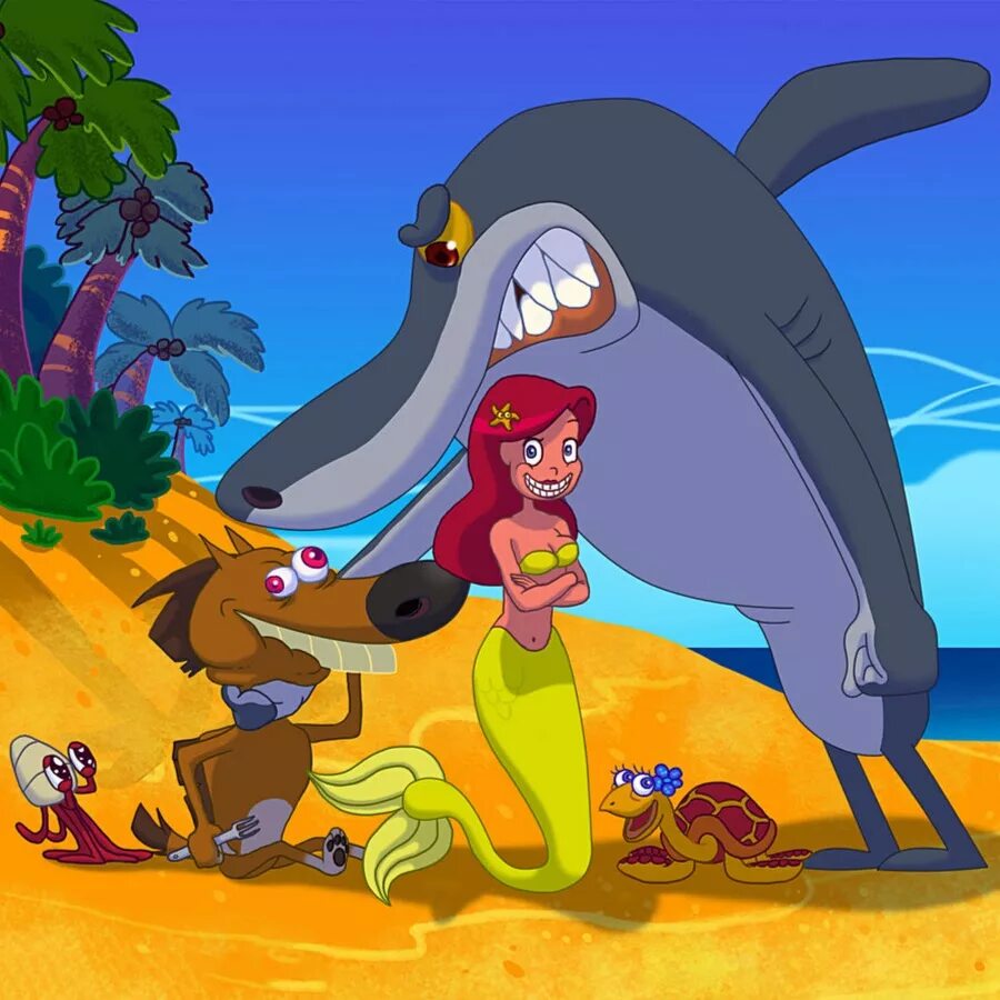 Zig and sharko