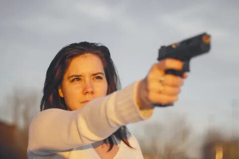 Girl got a gun