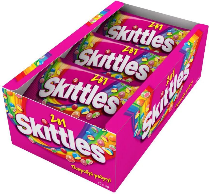 Skittles 2 в 1. Драже skittles 2в1, 12 шт.. СКИТЛС фрукты 38г. Драже СКИТЛС фрукты 38г. Сладкое купить конфеты