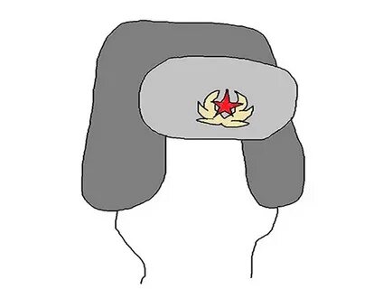 Как нарисовать ушанку