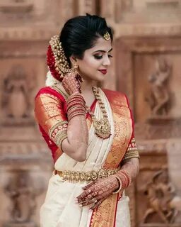 South Indian Wedding Saree, Wedding Silk Saree, Tamil Wedding, Punjabi Wedd...