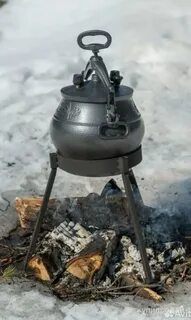 Афганский казан перед использованием