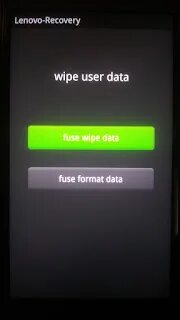Need to wipe userdata