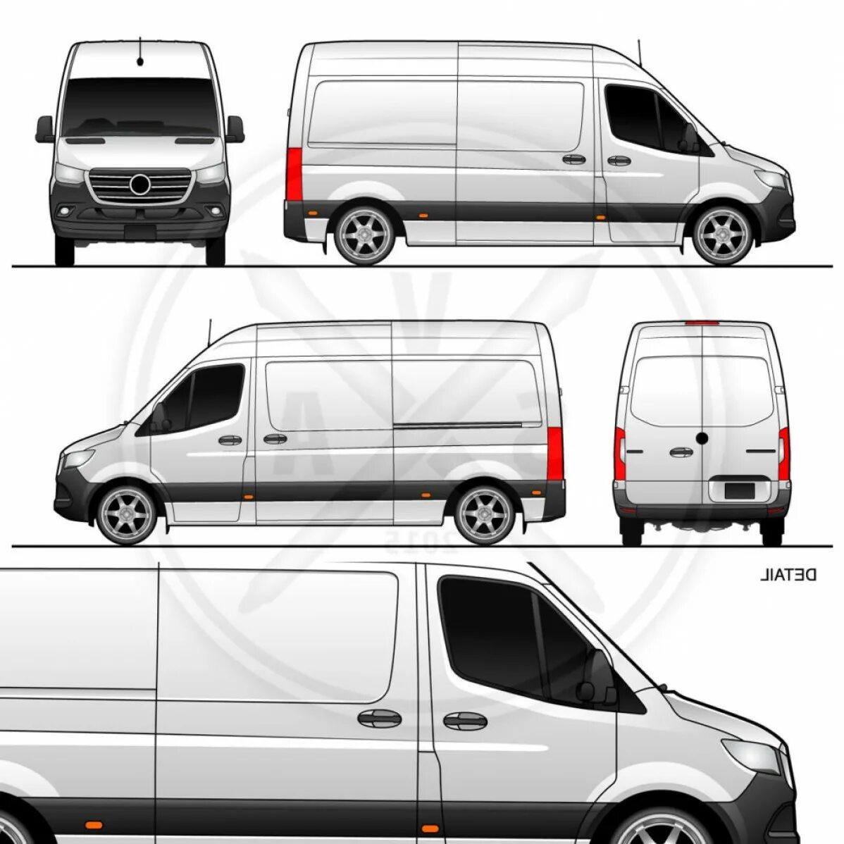 Как сделать спринтер. Mercedes-Benz Sprinter габариты. Mercedes Sprinter 2010 High Roof высота. Mercedes Sprinter van in it High Roof. Спринтер 2008 года вектор.