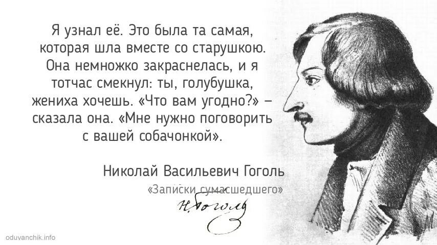 Всего и надо что вглядеться. Цитаты Гоголя.