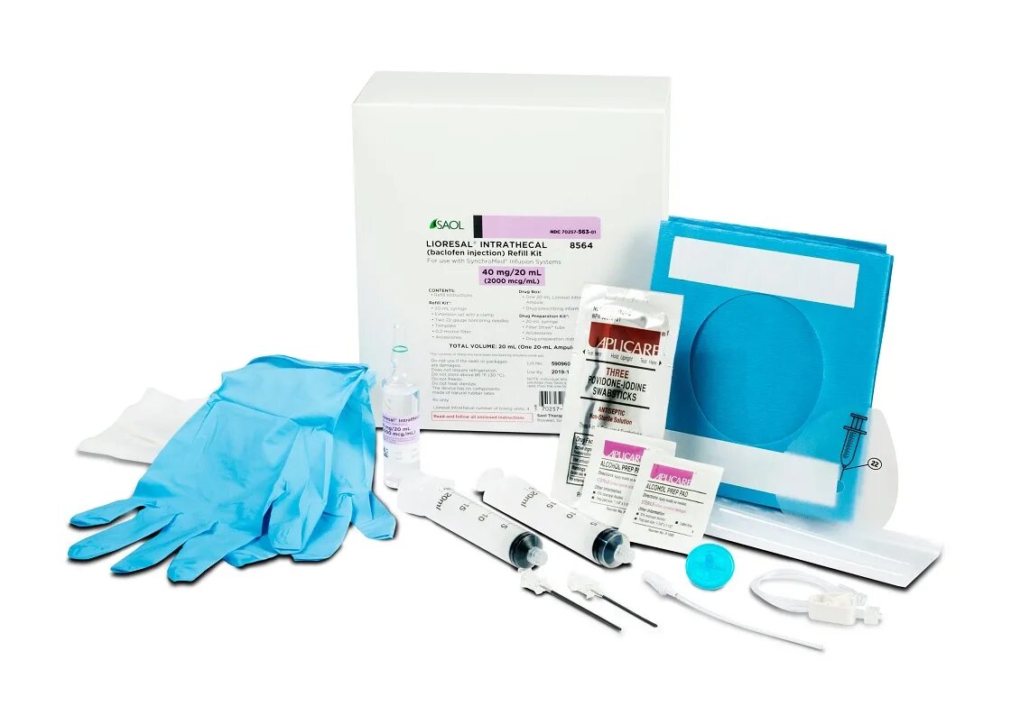 Баклофеновых помп. Refill Kit заправочный комплект Medtronic. Refill Kit заправочный комплект Medtronic для баклофеновой помпы. Набор для имплантируемой инфузионной системы Synchromed II - Refill Kit. Рефилл флакон одноразовый.