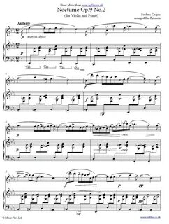 chopin nocturne violin partitura - www.aarogya.com.