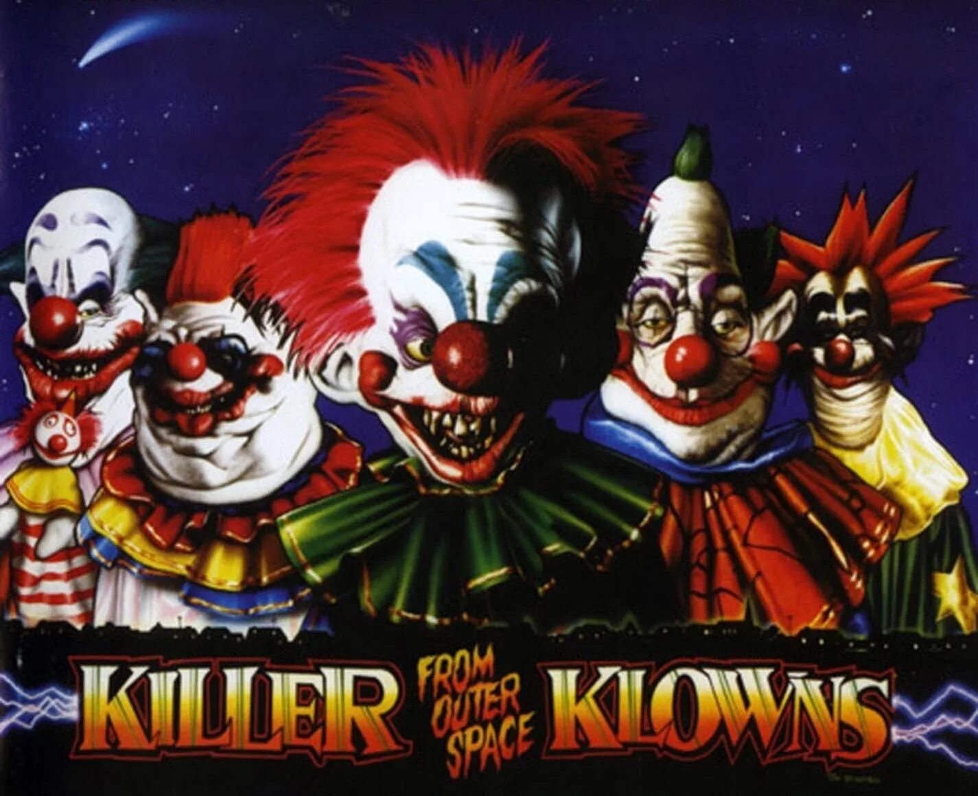 Killer Klowns from Outer Space 1988. Killer Klowns from Outer Space. Клоуны-убийцы из космоса. Killer klowns john massari