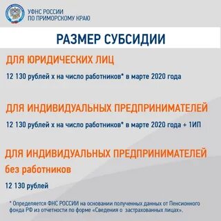 Субсидии индивидуальным предпринимателем