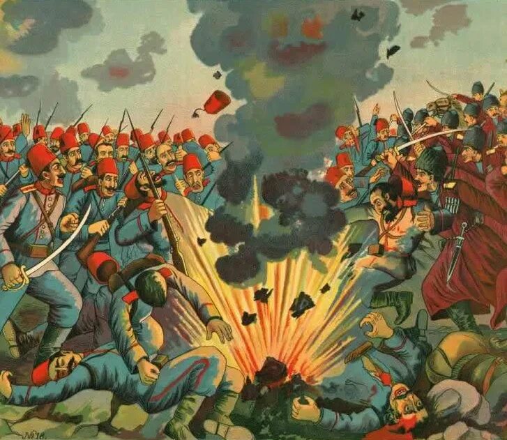 Поражения османской империи. Османская Империя против Российской империи.