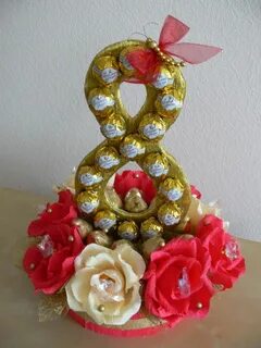 из конфет: 14 тыс изображений найдено в Яндекс.Картинках Ремесла, Идеи подарков,