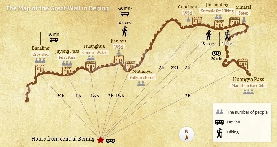 Сколько километров великая китайская. Великая китайская стена на карте. Карта Великой китайской стены схема. Великая стена на карте Китая. Великая китайская стена Пекин на карте.