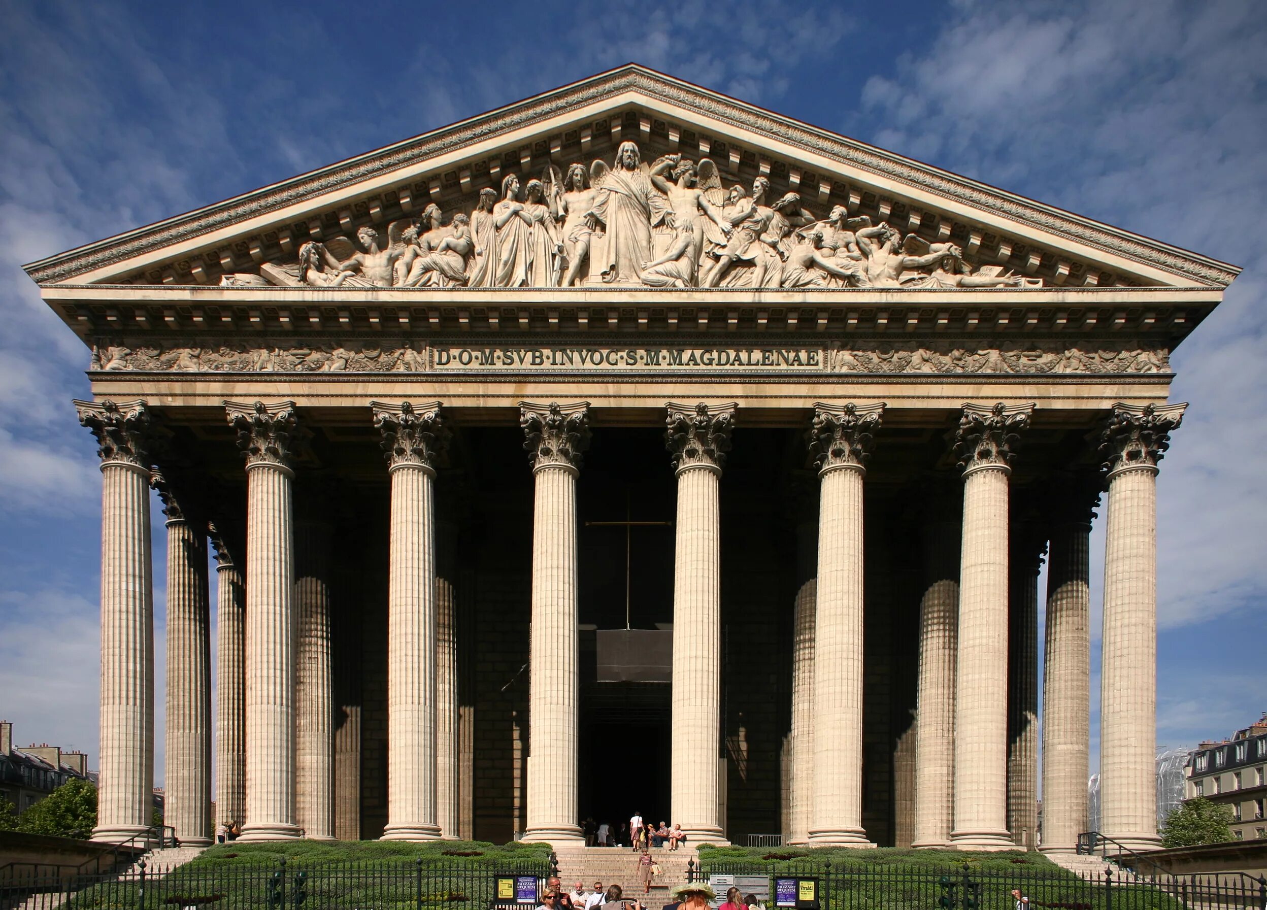 Мир классицизм. Церковь Святой Марии-Магдалины Франция.