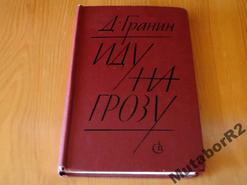 Гранин иду на грозу книга. Иду на грозу книга 1979.