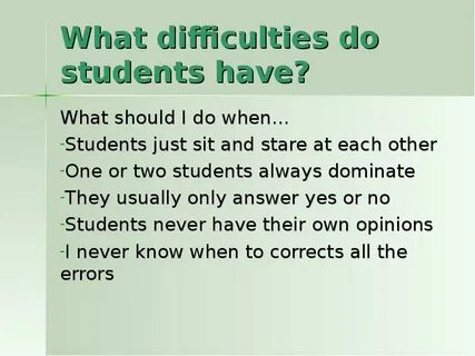 Did the difficult