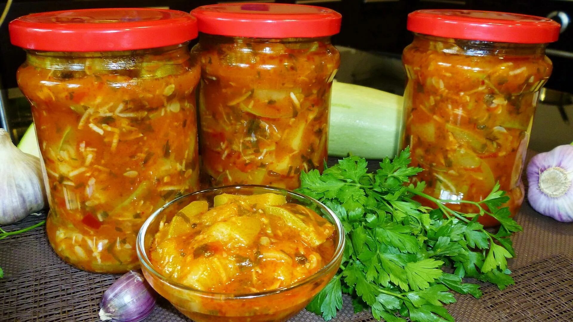 Помидоры по-корейски на зиму. Маринованные баклажаны на зиму. Салаты на зиму с чесноком. Закуска из кабачков на зиму. Баклажаны в томате на зиму.