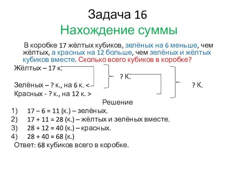 Задачи на сумму произведений. Задачи на нахождение суммы. Задачи на нахождение суммы 2 класс. Краткая запись на нахождение суммы. Задачи на нахождение суммы 1 класс.