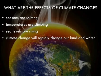 Climate change effect
