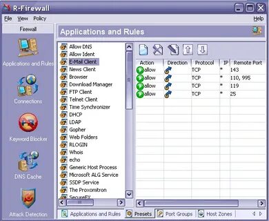 Firewall allow