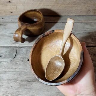 Миска ложка