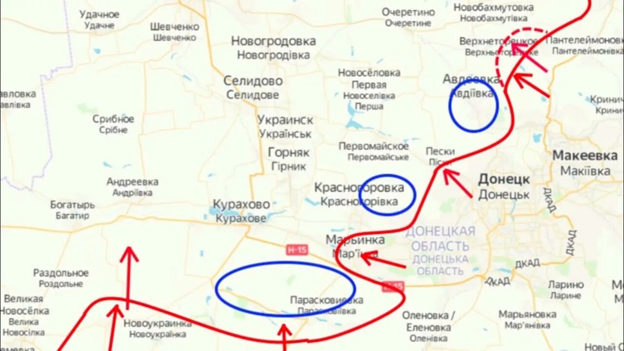 Сколько раз брали авдеевку. Авдеевку берут в кольцо. Авдеевка в кольце карта. Кольцо в битве за Авдеевку. Авдеевка взята в кольцо.