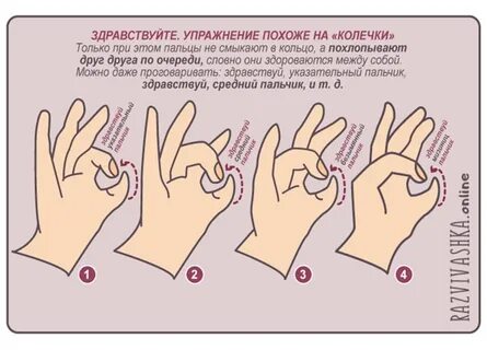 Моторика пальцев взрослых