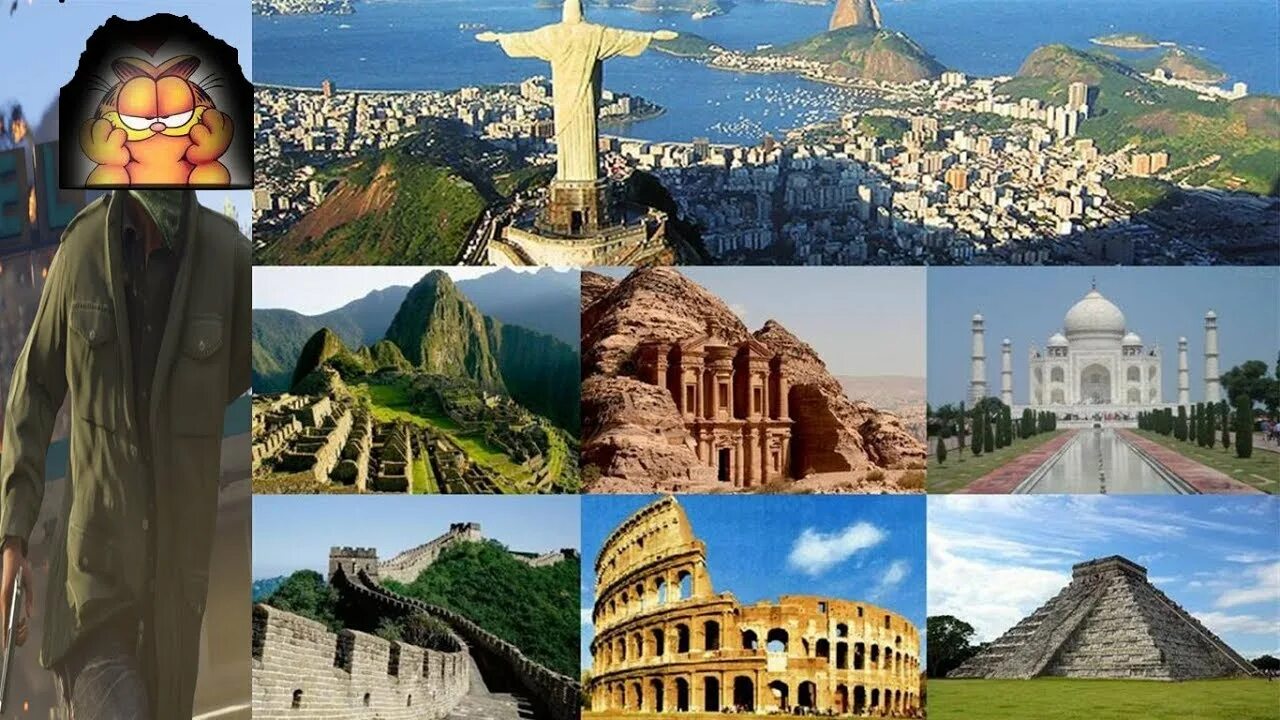 Seven wonders of the world are