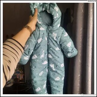 Комбинезон baby go с динозаврами