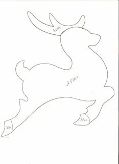 Олень из ткани - Imperial-st.ru