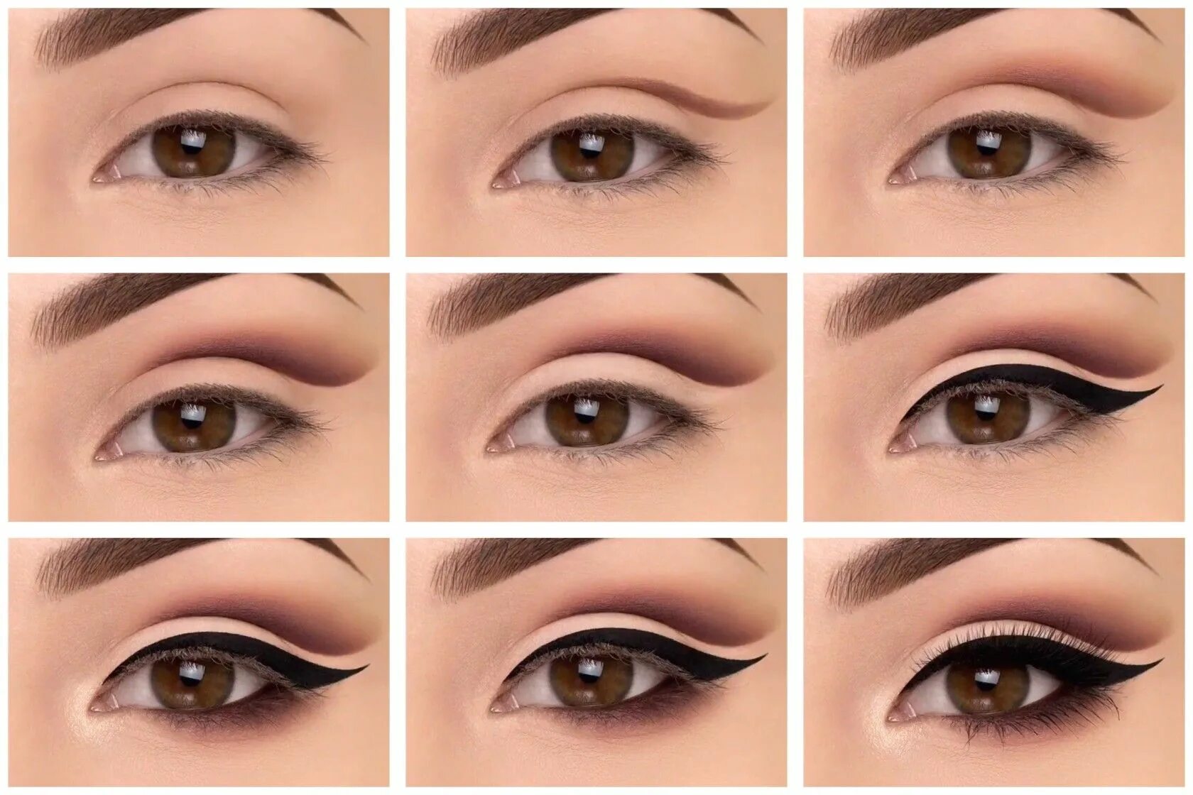 Нависшее веко макияж стрелки пошагово Liner for downturned eyes Eyeliner for downturned eyes, Eyeliner for hooded eyes