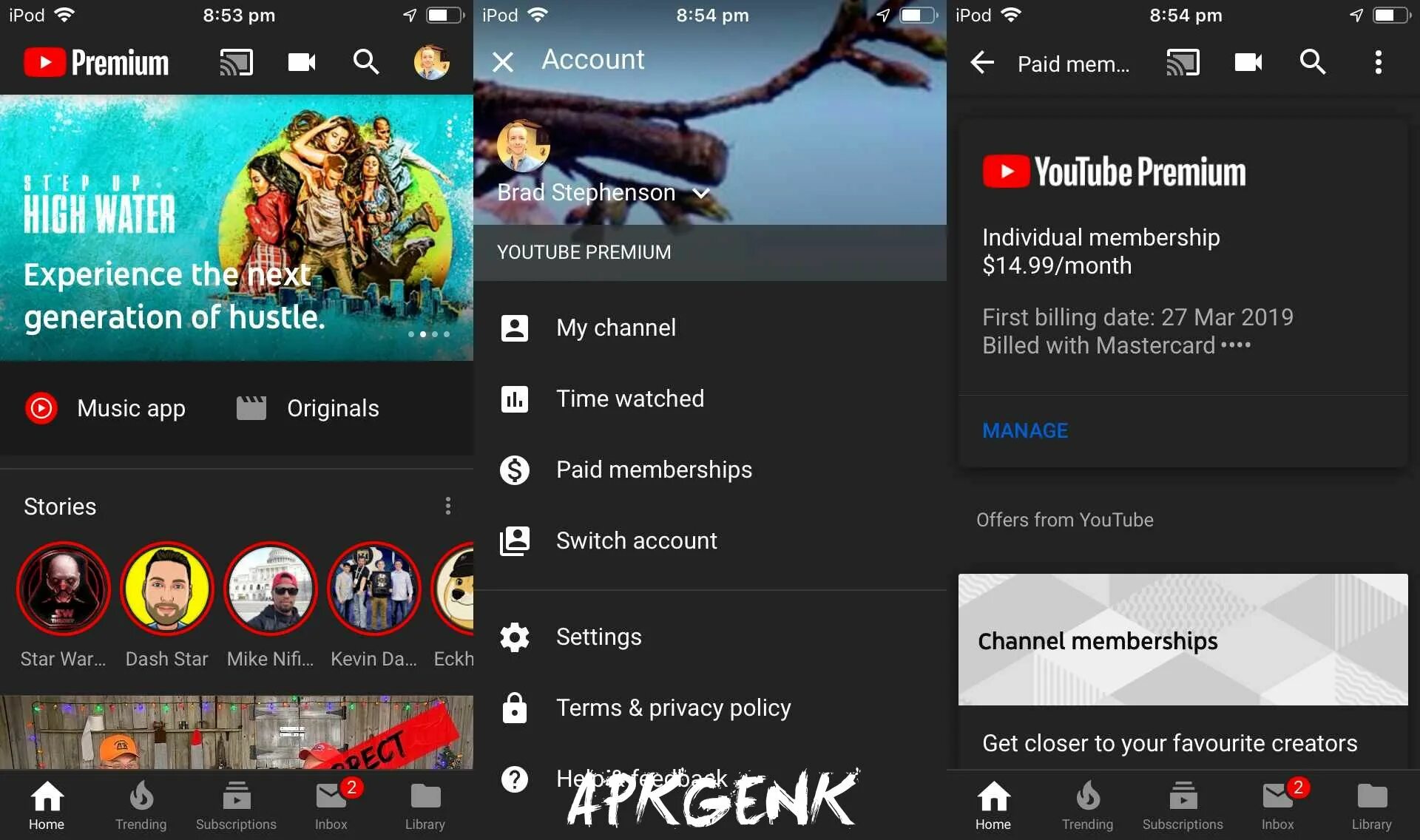 Просмотр ютуб на андроид 2025. Youtube premium. ютуб премиум. приложение ютуб premium. ютуб премиум скрин.