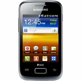 Samsung Galaxy Y Duos GT-S6102 160 MB Smartphone, 3.1" LCD 240 x 320, ...