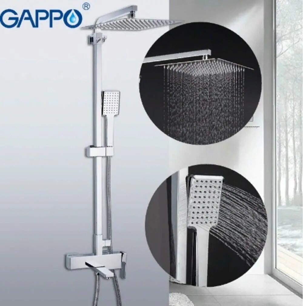 Душевая система Gappo g2418. Душевая система Gappo g2418-1. Gappo g2418-40. Gappo g2418-40 душевая система. Душевая стойка gappo хром