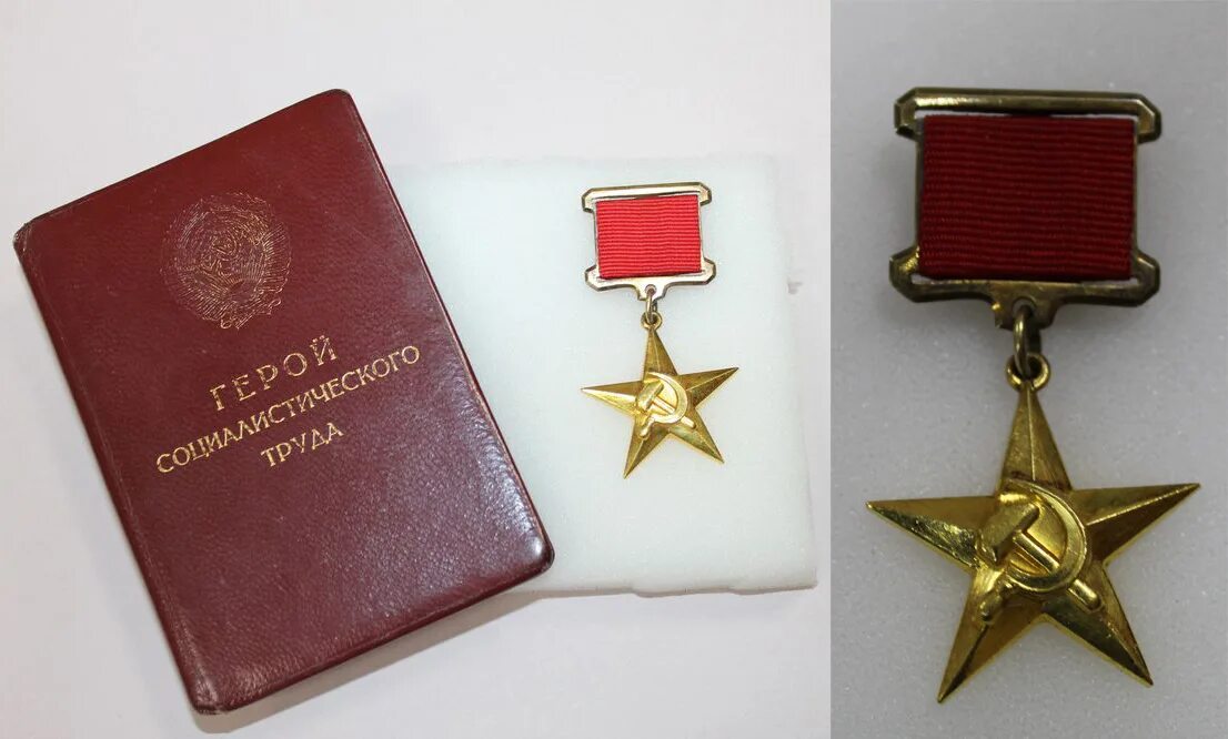 первый герой социалистического труда. первый герой социалистического труда. золотая медаль серп и молот. первый герой социалистического труда. герой социалистического труда орден ленина и медаль серп и молот.