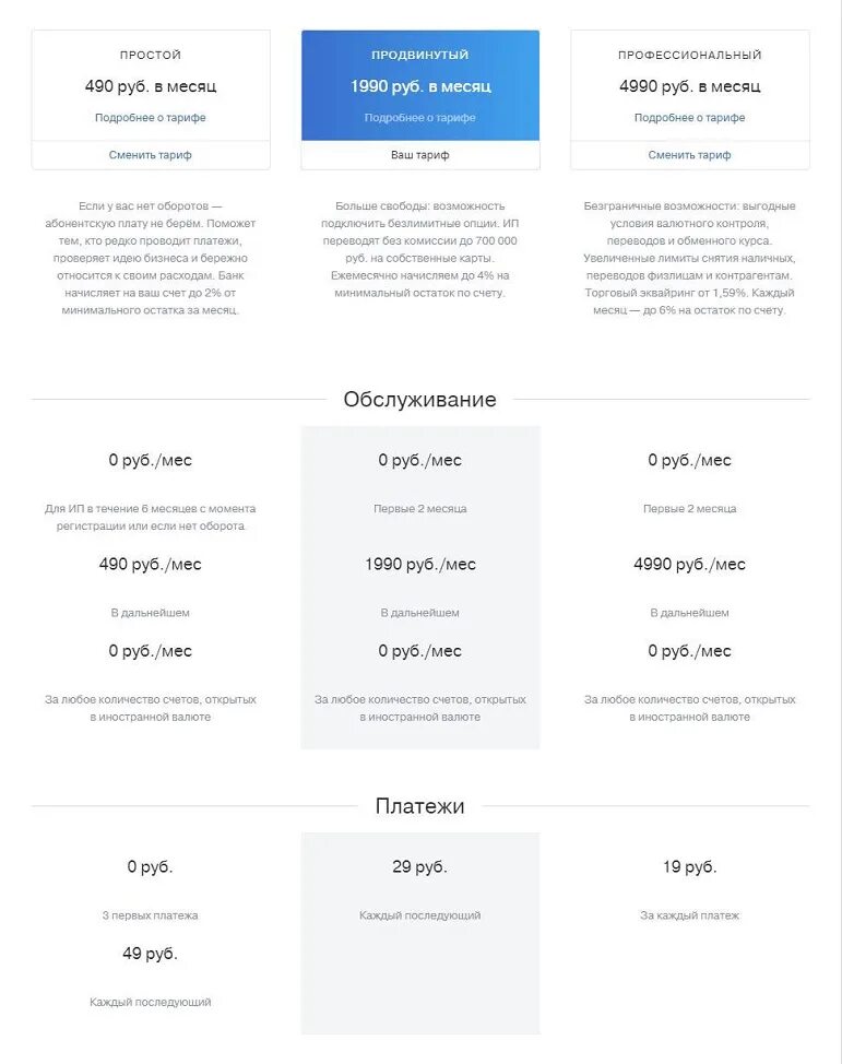 Тинькофф продвинутый. Тинькофф тариф простой для ИП. Тарифный план бизнес тинькофф. Расчетный счет тинькофф тарифы. Тариф профессиональный тинькофф бизнес.
