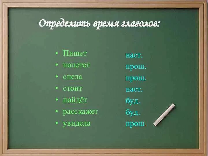 Время наст буд и прош. Написать 20 глаголов. Написать 10 глаголов. Глаголы прош времени. Определи время глагола заметит